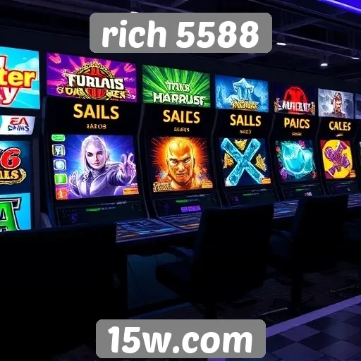 Jogos populares disponíveis no rich 5588